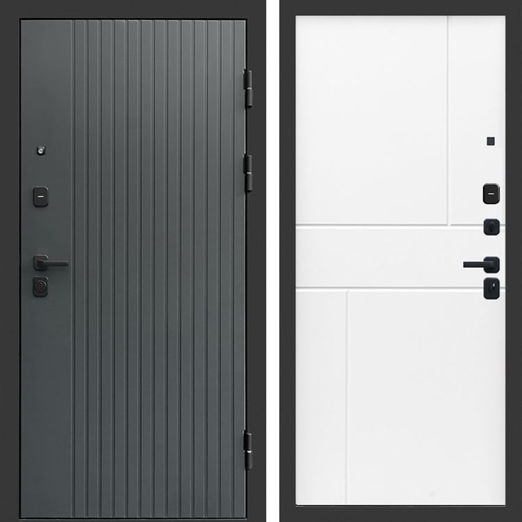 Входная дверь Гермес фл-246 Белый матовый 47513