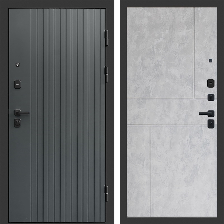 Входная дверь Гермес фл-246 Бетон светлый 47514