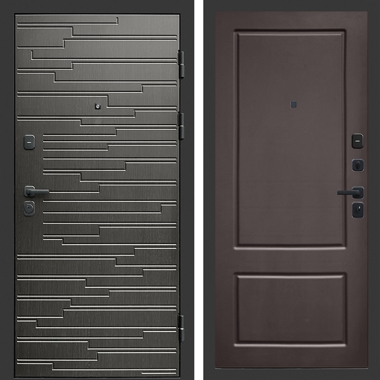 Входная дверь Ривьера фл-643 цвет Шоколад 47627