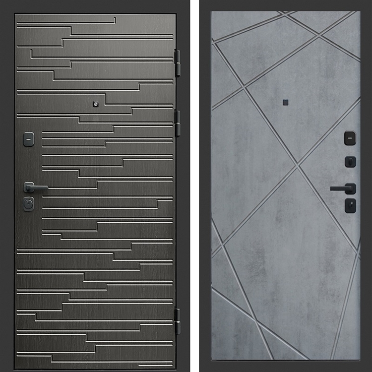 Входная дверь Ривьера фл-247 Бетон темный 47585