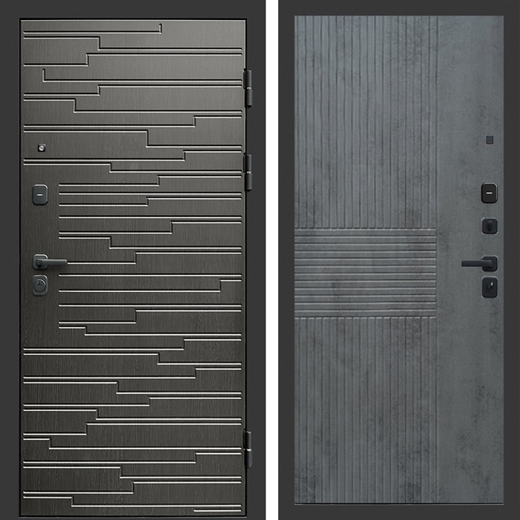 Входная дверь Ривьера фл-298 Бетон темный 47612