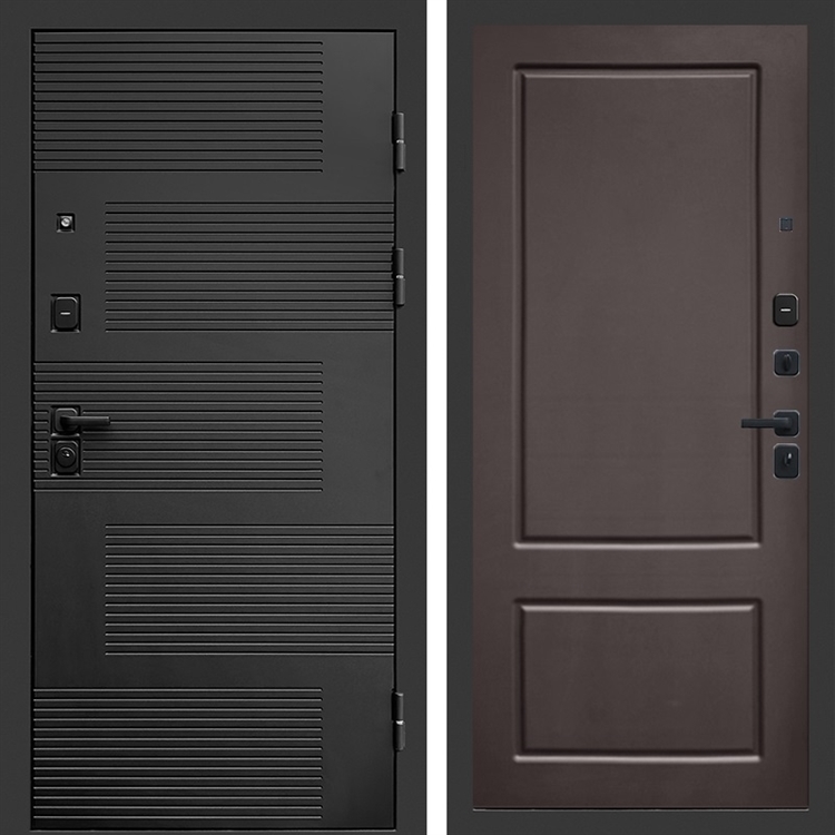 Входная дверь Фаворит фл-643 цвет Шоколад 47695