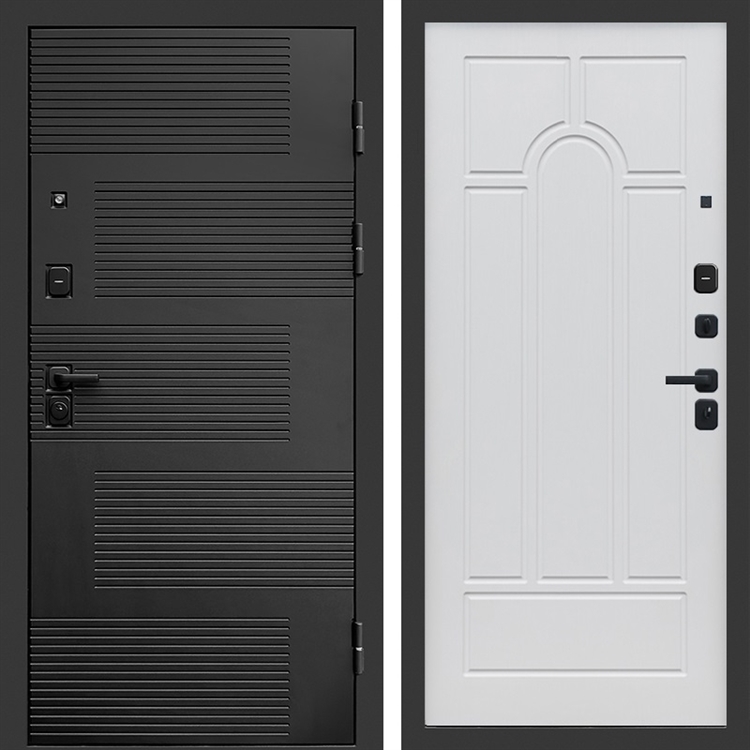 Входная металлическая дверь Фаворит фл-241 Белое дерево 47638