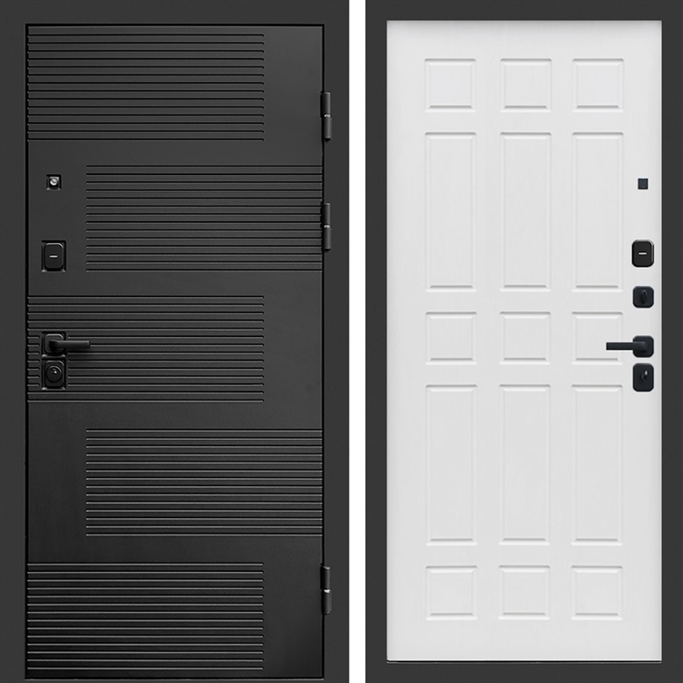 Входная металлическая дверь Фаворит фл-244 Белое дерево 47644