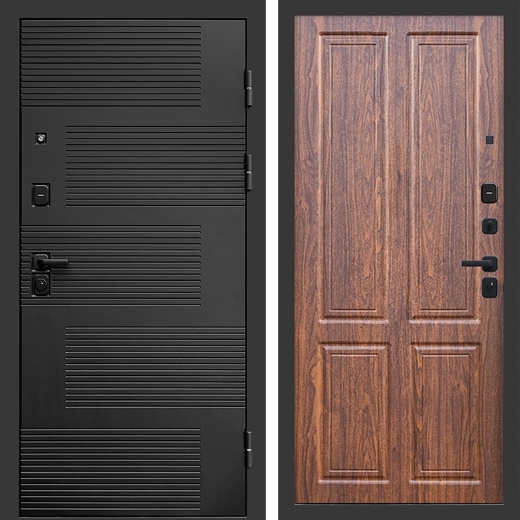 Входная металлическая дверь Фаворит фл-245 Орех стандарт 47649