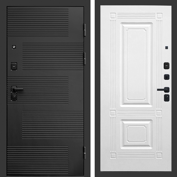 Входная дверь Фаворит фл-745 Белый софт 47696