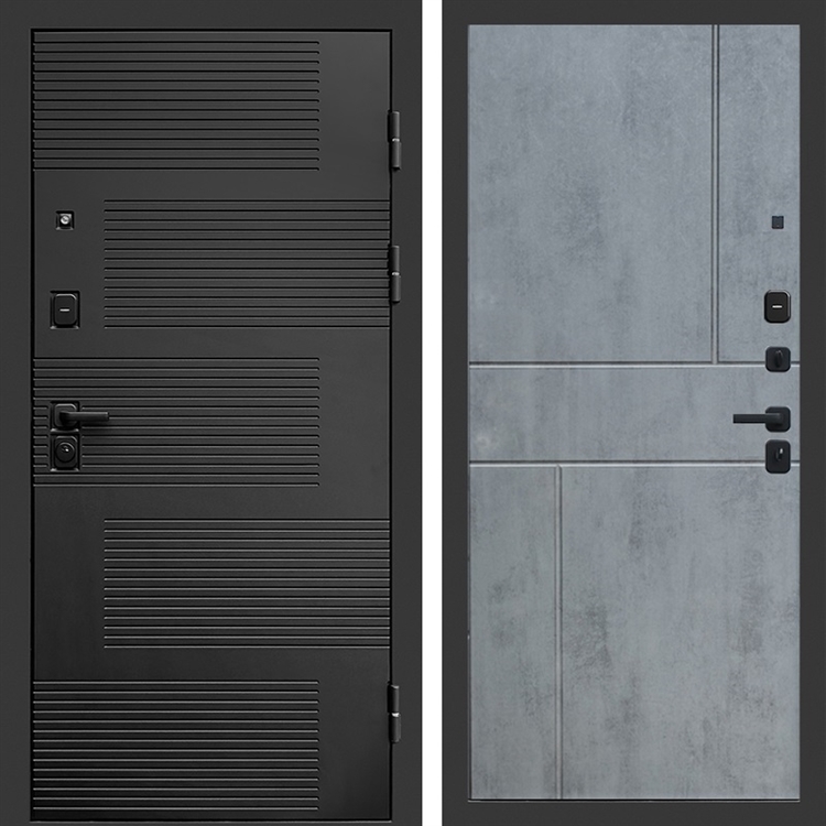 Входная металлическая дверь Фаворит фл-246 Бетон темный 47652