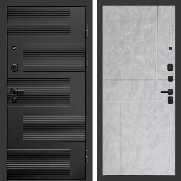 Входная металлическая дверь Фаворит фл-246 Бетон светлый 47651