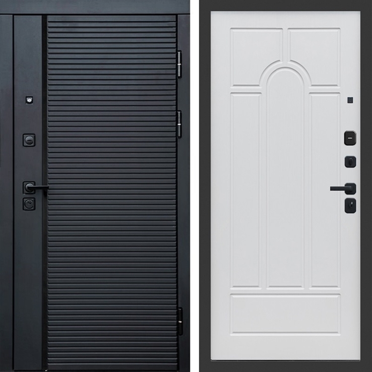 Входная металлическая дверь Феррони фл-241 Белое дерево 47706