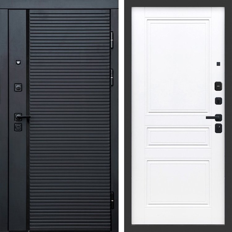 Входная металлическая дверь Феррони фл-243 Белый матовый 47701