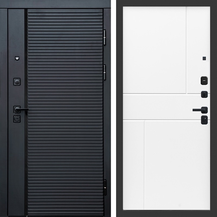 Входная металлическая дверь Феррони фл-246 Белый матовый 47718