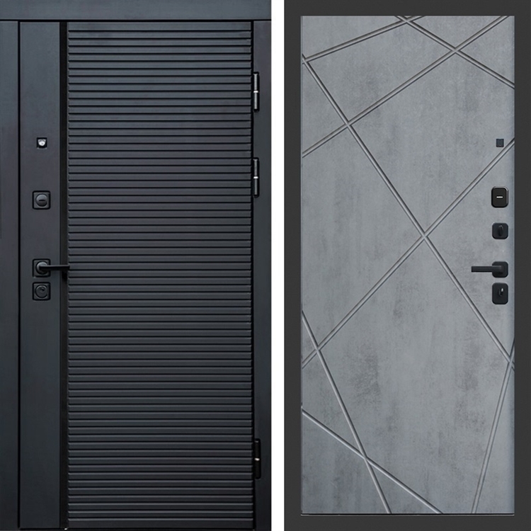 Входная металлическая дверь Феррони фл-247 Бетон темный 47721