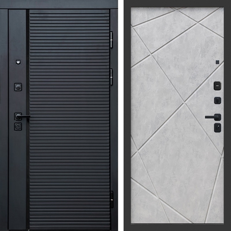 Входная металлическая дверь Феррони фл-247 Бетон светлый 47722