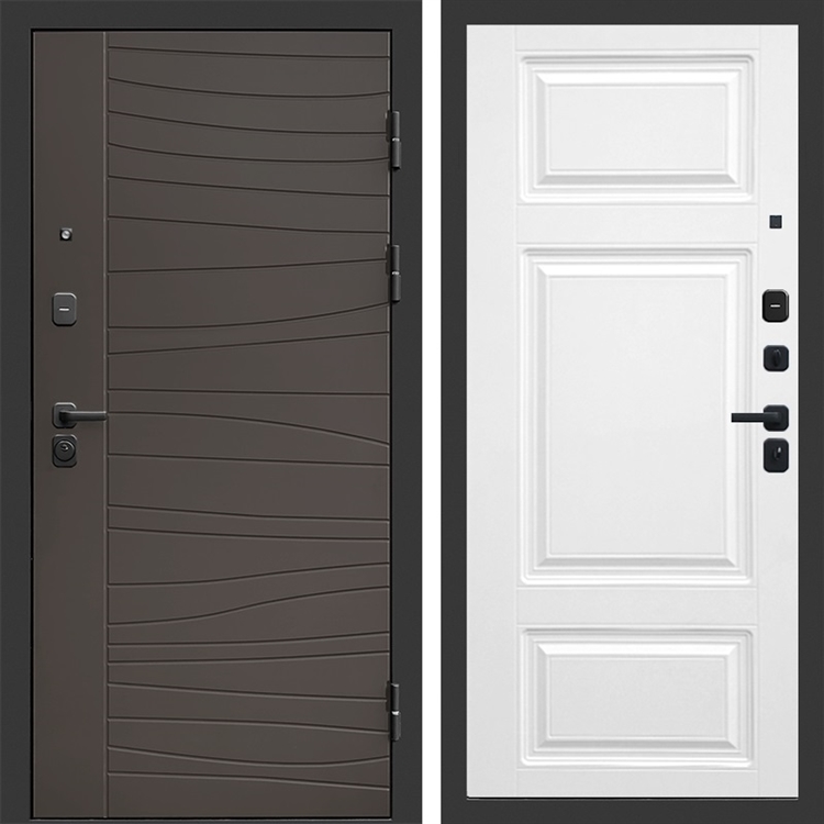 Входная дверь Сицилия фл-642 Белый софт 47824