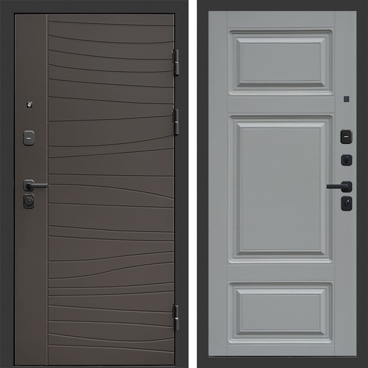 Входная дверь Сицилия фл-642 Грей софт 47825