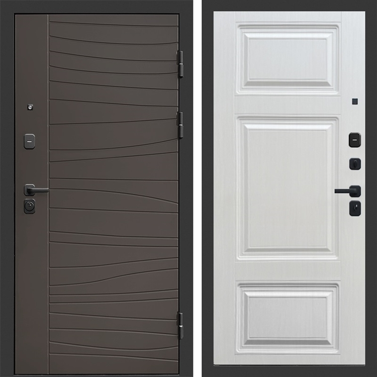 Входная дверь Сицилия фл-642 Лиственница белая 47827