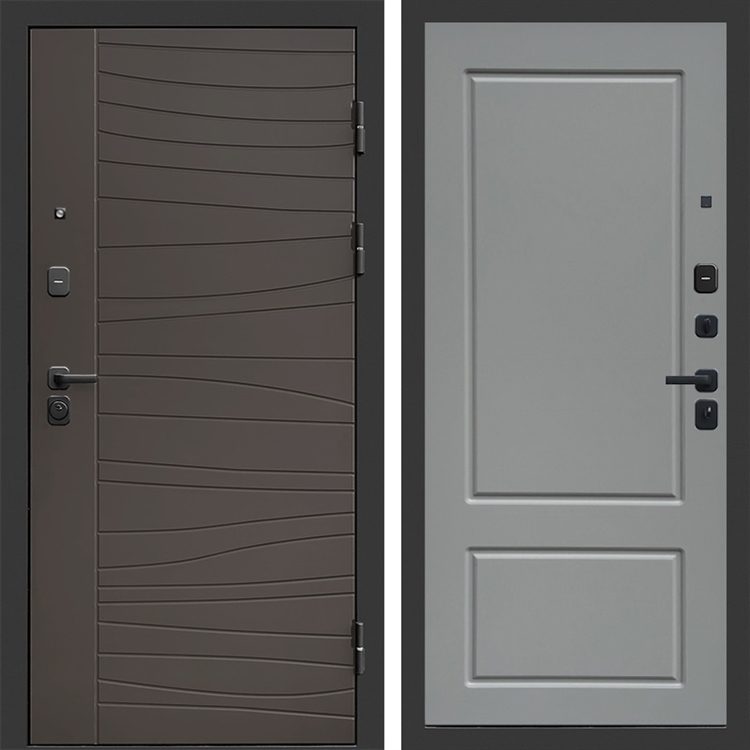 Входная дверь Сицилия фл-643 Грей софт 47829