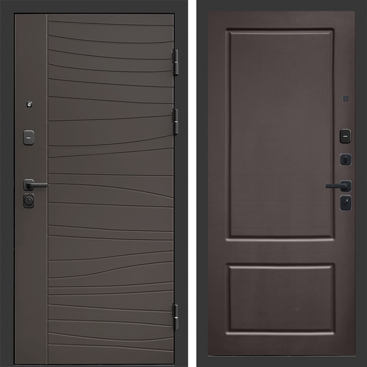 Входная дверь Сицилия фл-643 цвет Шоколад 47831