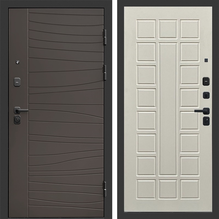 Входная дверь Сицилия фл-242 Бежевый матовый 47779