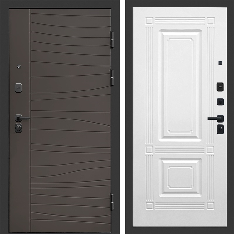 Входная дверь Сицилия фл-745 Белый софт 47832