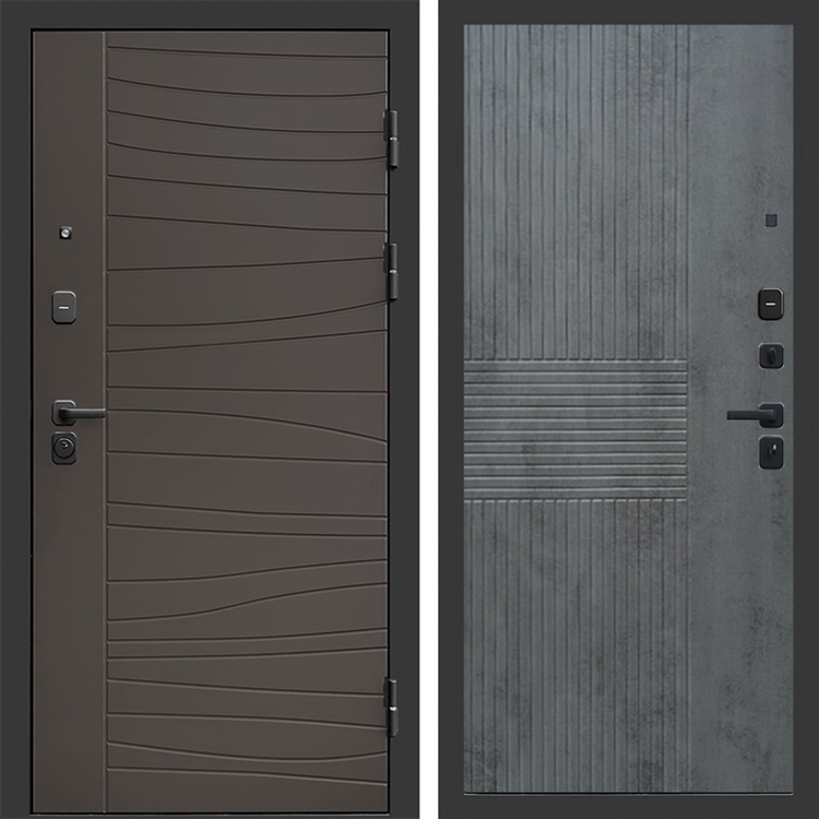 Входная дверь Сицилия фл-298 Бетон темный 47816