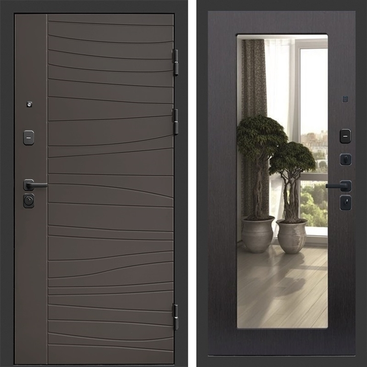 Входная дверь Сицилия фл-251 с зеркалом Венге 47797