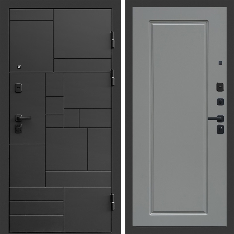 Входная дверь Квадро фл-543 Грей софт 47889