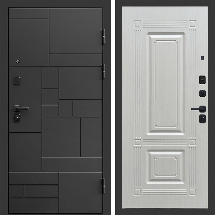 Входная дверь Квадро фл-745 Лиственница белая 47902