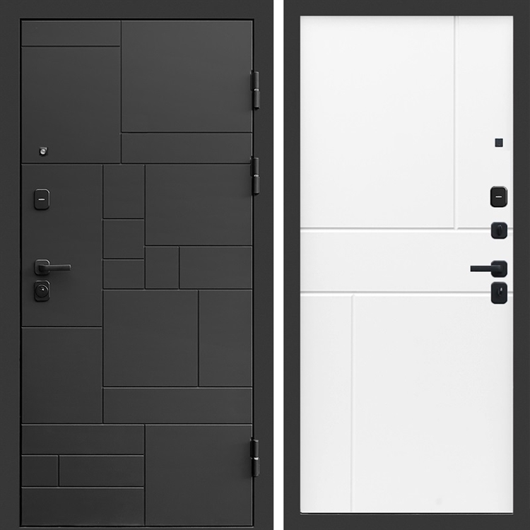 Входная дверь Квадро фл-246 Белый матовый 47854