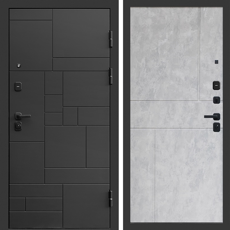 Входная дверь Квадро фл-246 Бетон светлый 47855