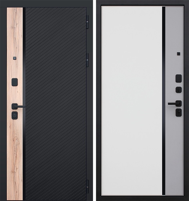 Входная металлическая дверь АСД Фрегат Белый матовый 48572