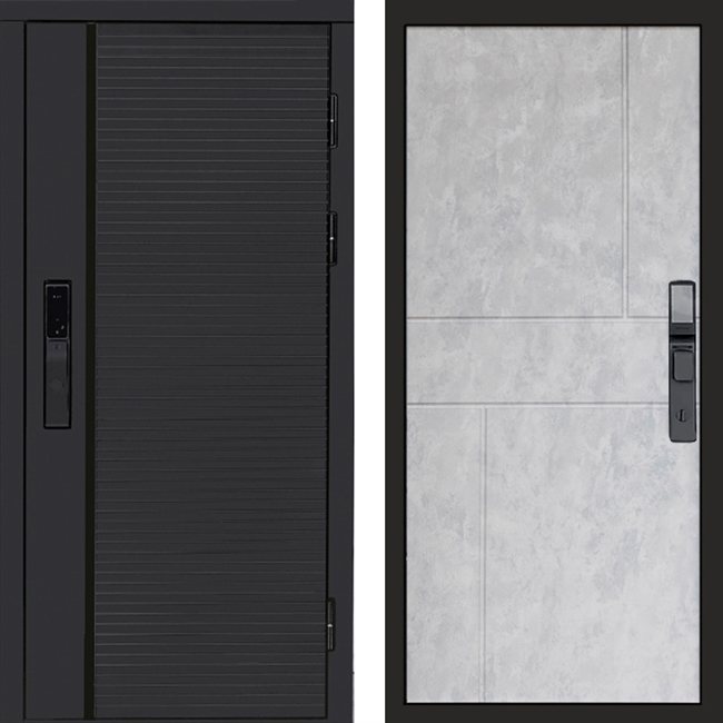 Входная дверь Black Line Горизонт 48634