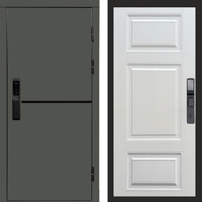 Входная дверь Тренд Green Лион 48686