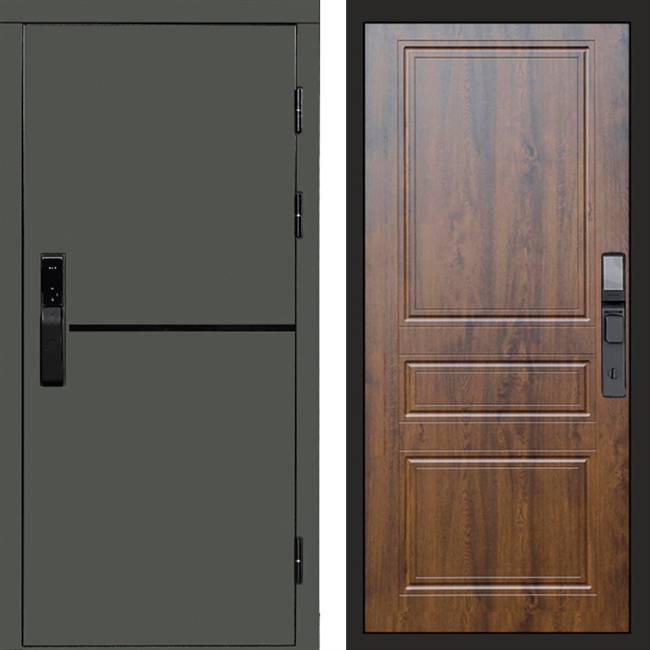 Входная дверь Тренд Green Классика 48708