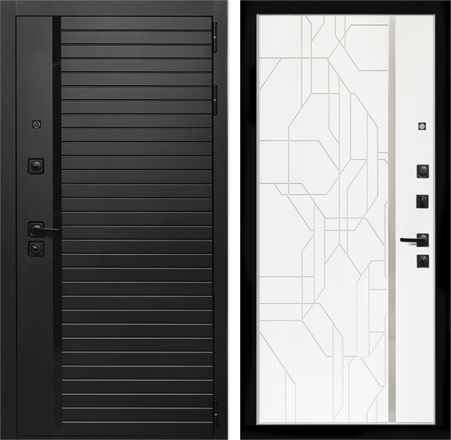 Входная дверь Интеко Агат Эверест Белый мат 48893