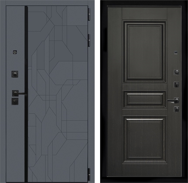 Входная дверь Интеко Верона Классика Венге 48916