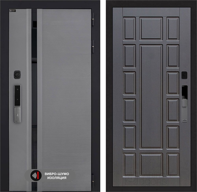 Входная дверь Пиано Смарт 2.0 панель 12 - Венге 55426