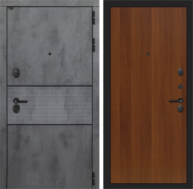 Входная дверь ИНФИНИТИ 05 - Итальянский орех 55553