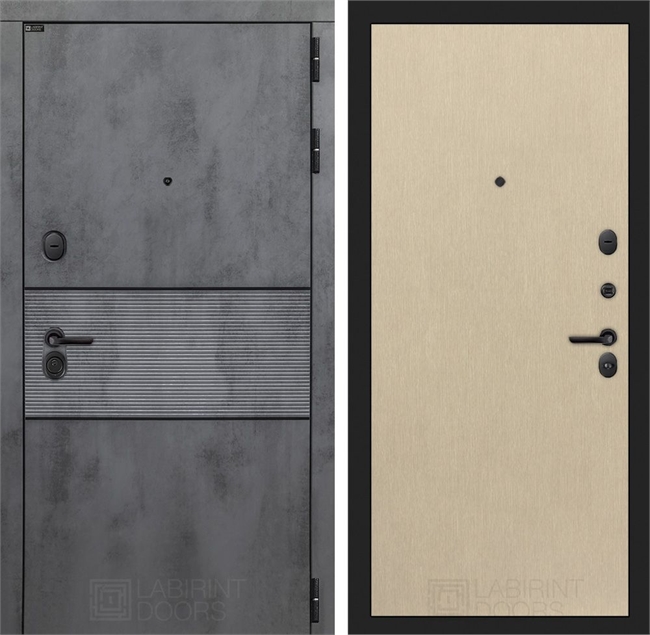 Входная дверь ИНФИНИТИ 05 - Венге светлый 55554