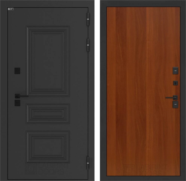 Входные двери Аляска лайт с терморазрывом 05 - Итальянский орех 55613