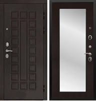 Входная металлическая дверь Монолит СБ-121 с Зеркалом Венге 15020