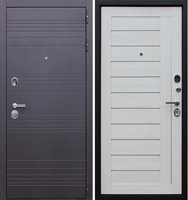 Входная металлическая дверь АСД Дуэт Белая лиственница 15579