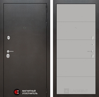 Входная металлическая дверь Лабиринт SILVER 13 - Грей софт 2354921