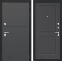 Входная металлическая дверь Лабиринт ART графит 11 - Графит софт 2491388