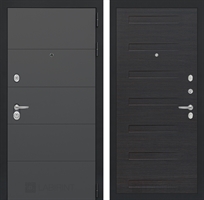 Входная металлическая дверь Лабиринт ART графит 14 - Эковенге 2492511