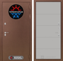 Входная металлическая дверь Лабиринт Термо Магнит 13 - Грей софт 2580964