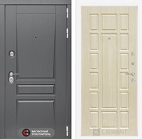 Входная металлическая дверь Лабиринт Платинум 12 - Беленый дуб 2836773