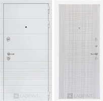 Входная белая дверь Лабиринт Трендо 06 - Сандал белый 2942266