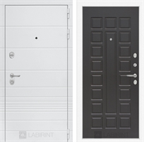 Входная белая дверь Лабиринт Трендо 04 - Венге 2942602