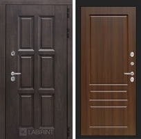 Входная металлическая дверь с Терморазрывом Лабиринт Лондон 03 - Орех бренди 3796368